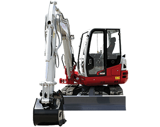 PDQ Rentals carries Takeuchi Excavators